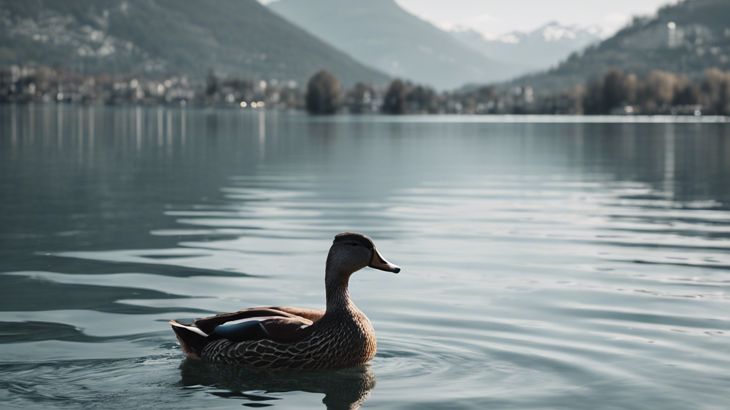 Illustration détaillée sur Découverte du canard du lac d'Annecy : Un symbole de la biodiversité alpine