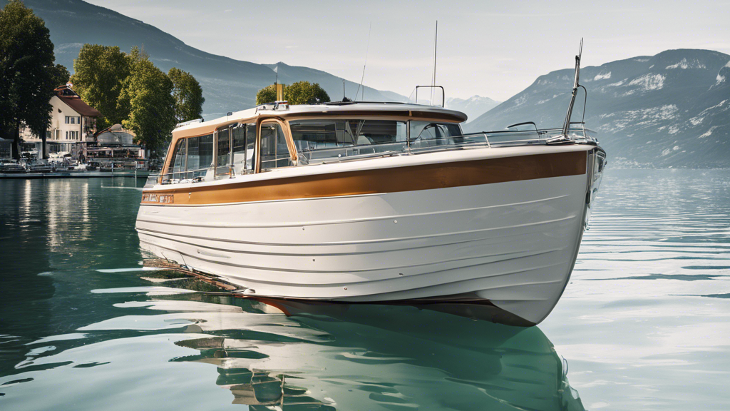 Illustration détaillée sur Découvrez les plaisirs du bateau à moteur sur le lac d'Annecy